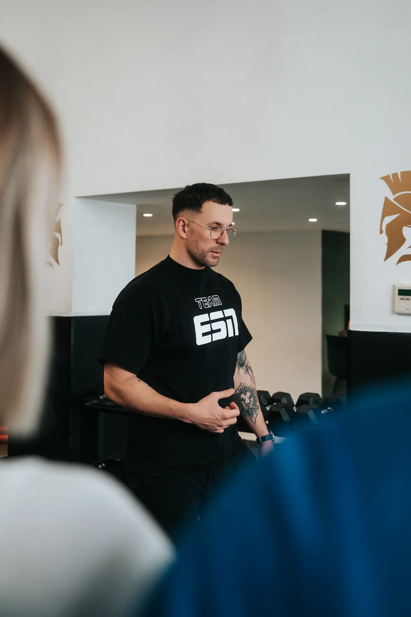 Séance de préparation physique avec Nicolas De Ieso