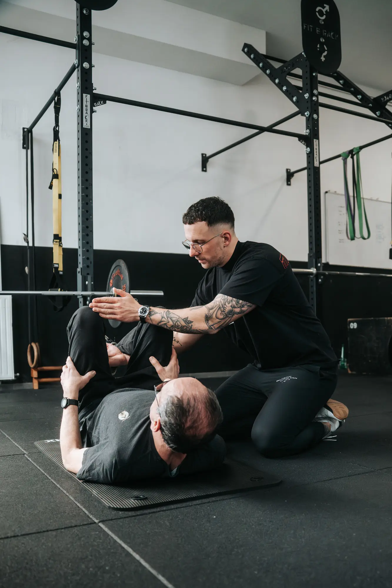 Nicolas De Ieso en séance avec un client