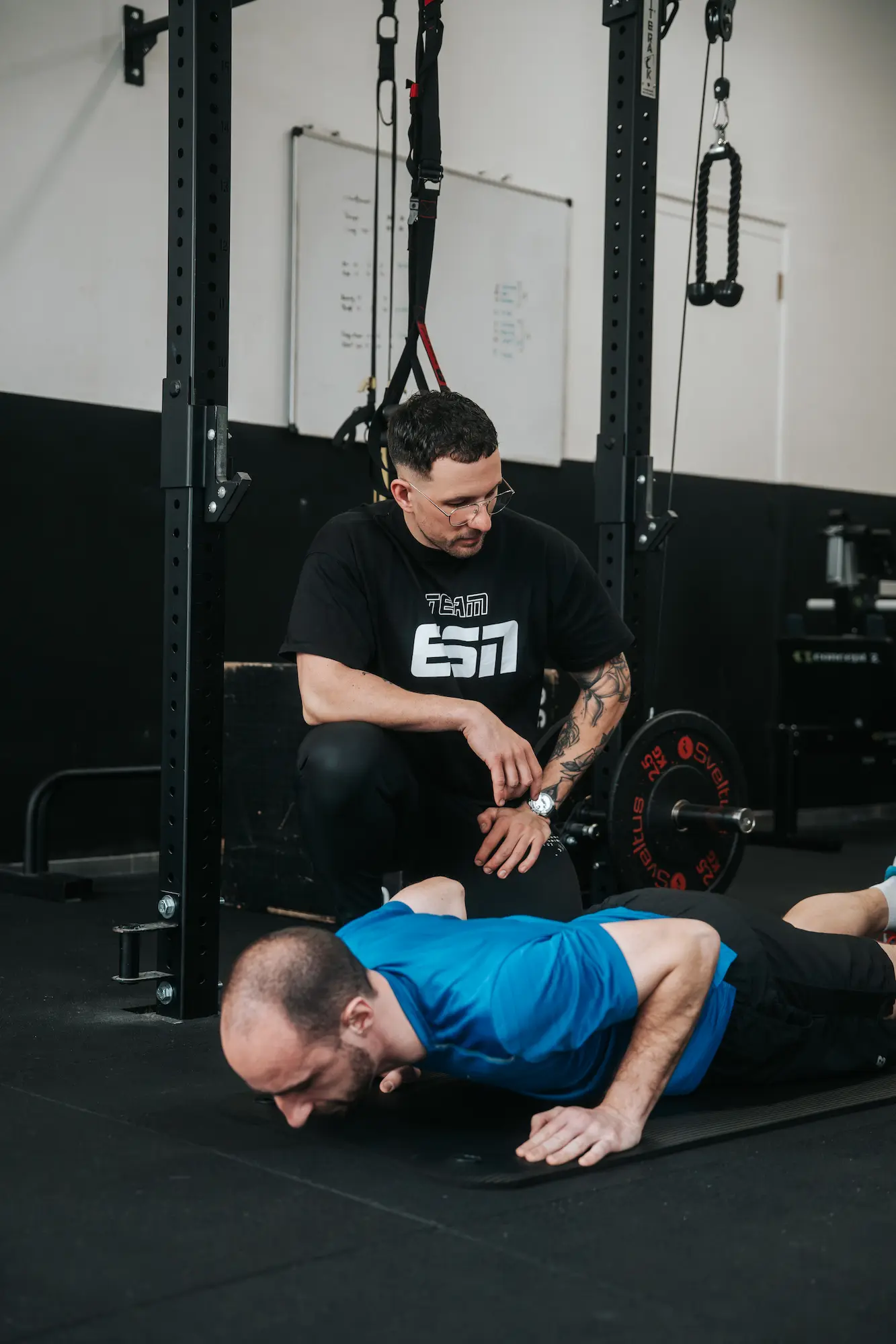 Nicolas De Ieso en séance de coaching à domicile Genève