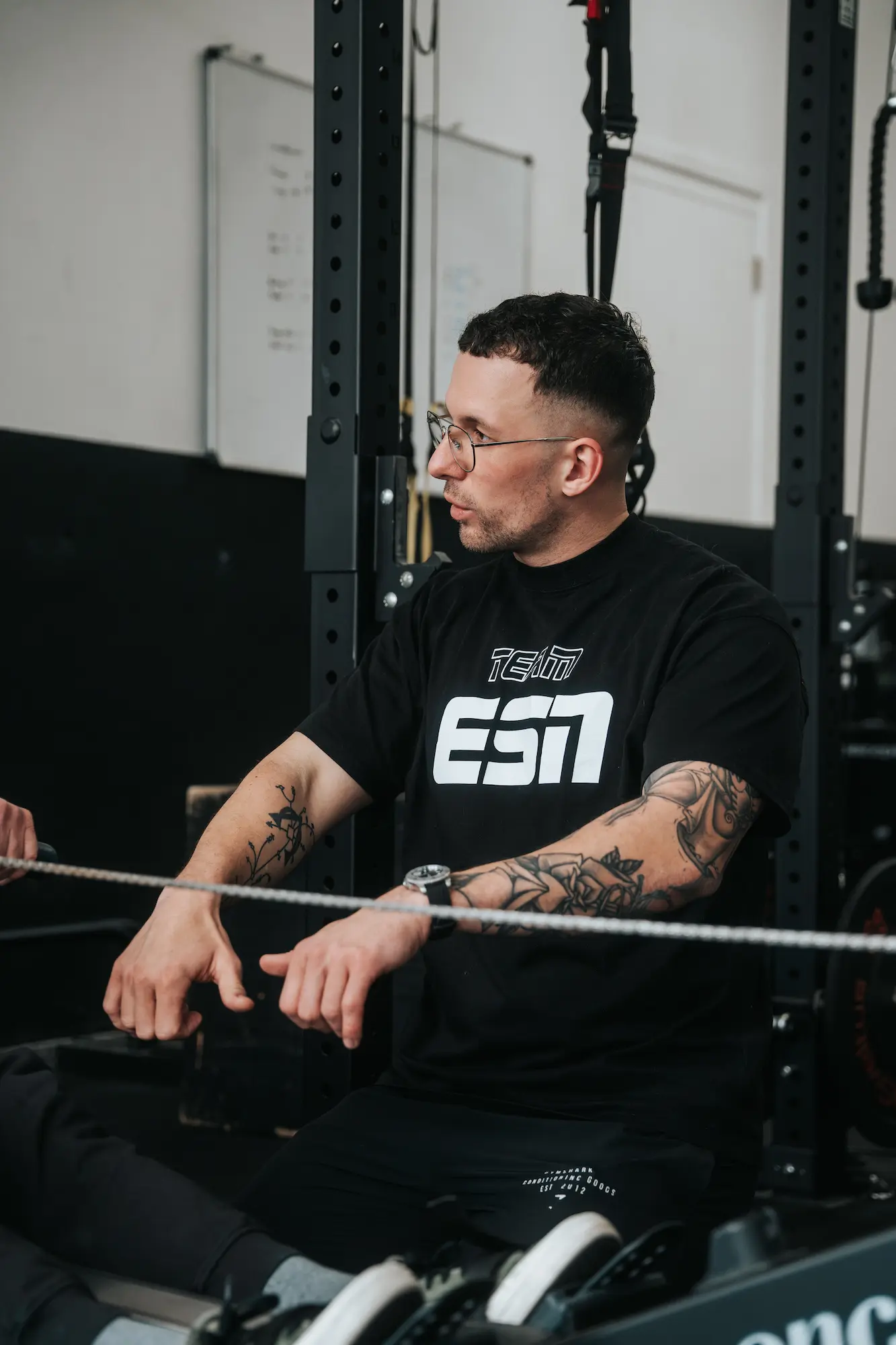 Nicolas De Ieso en séance de coaching sportif à Versoix