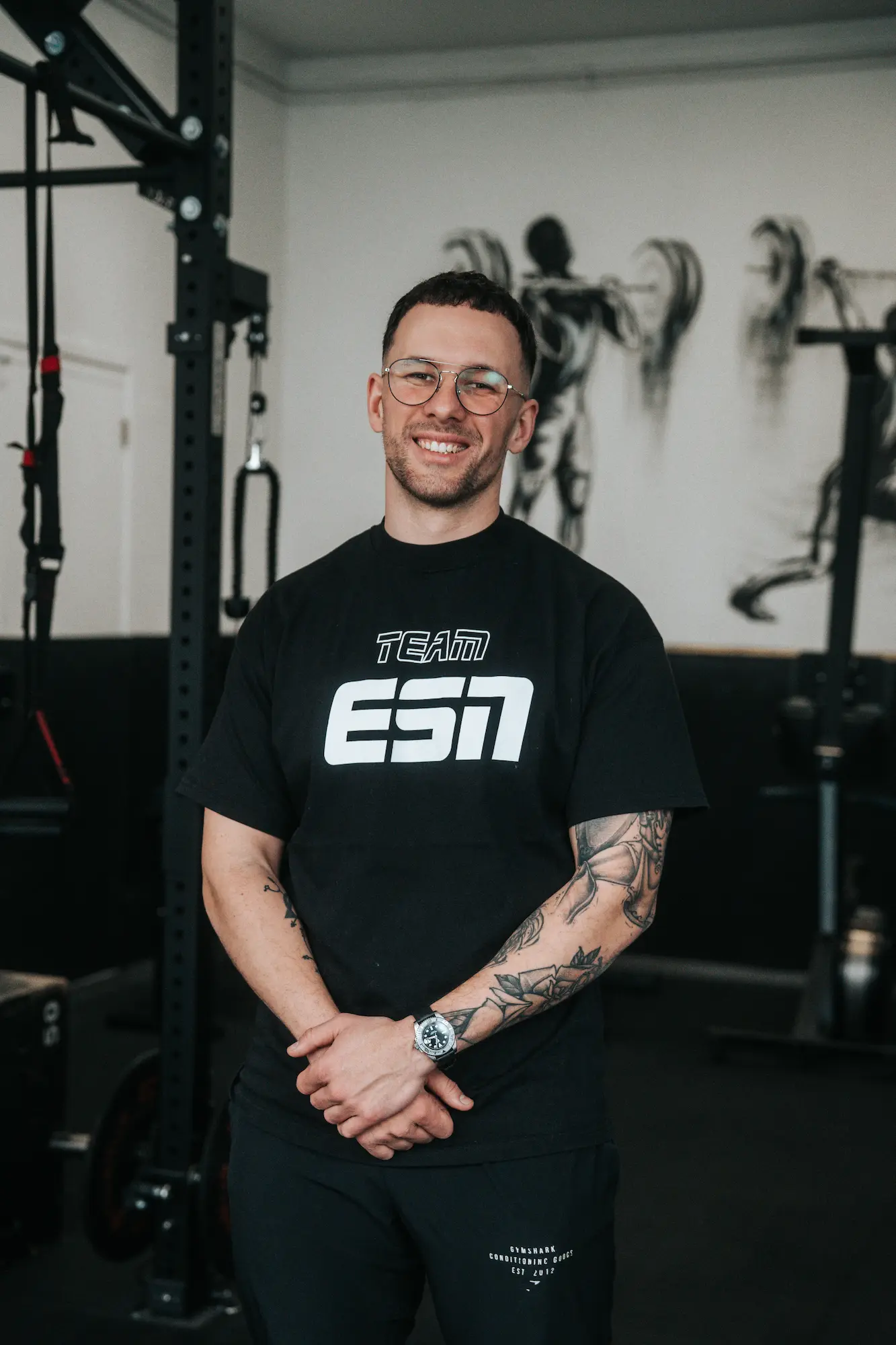 Nicolas De Ieso, coach sportif à Genève, en séance