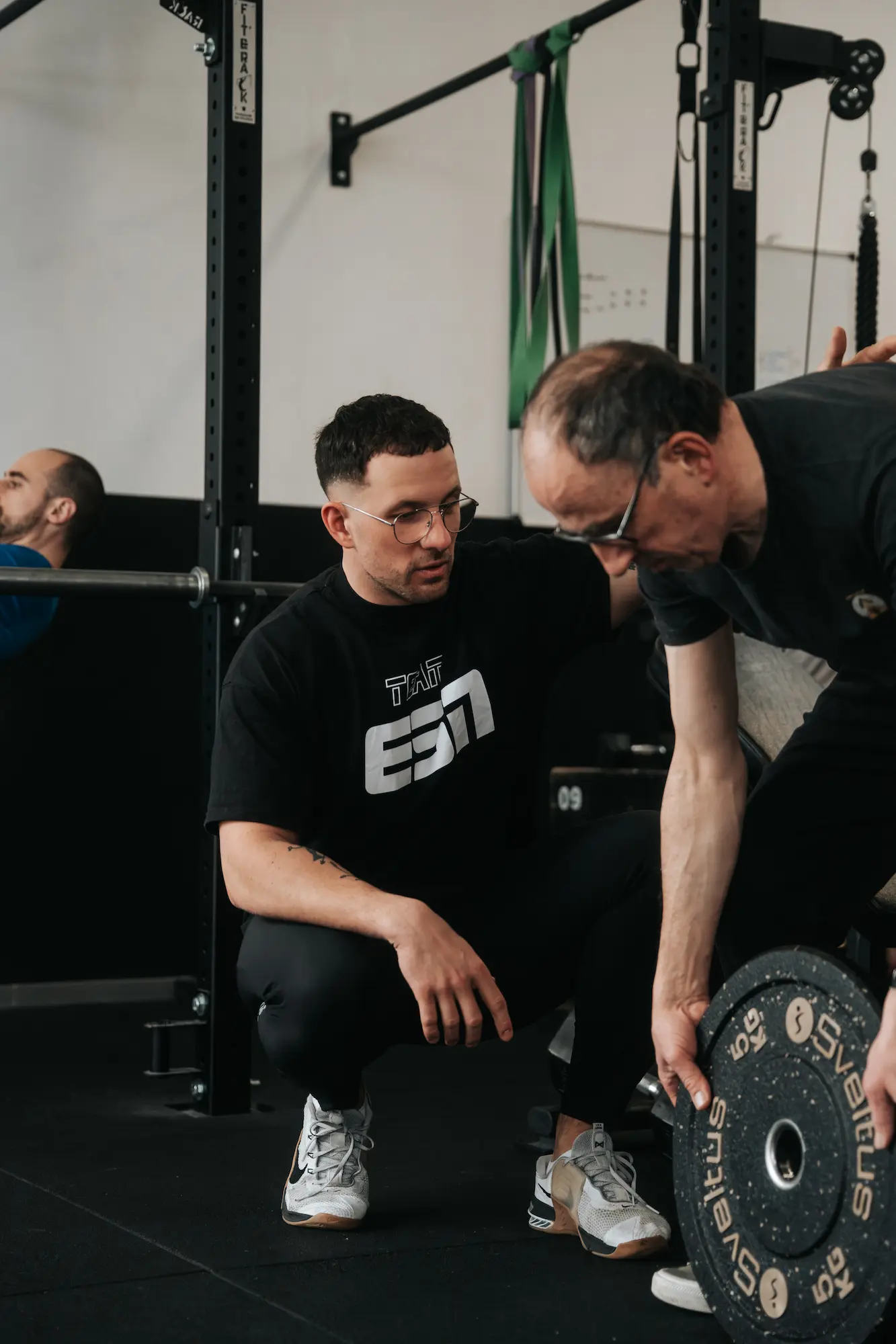 Nicolas De Ieso en séance de coaching sportif à Servette Genève